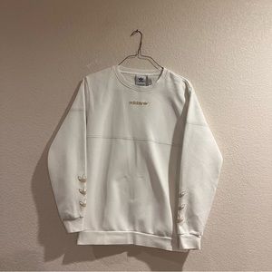 Adidas | Men’s White Crew Sweatshirt